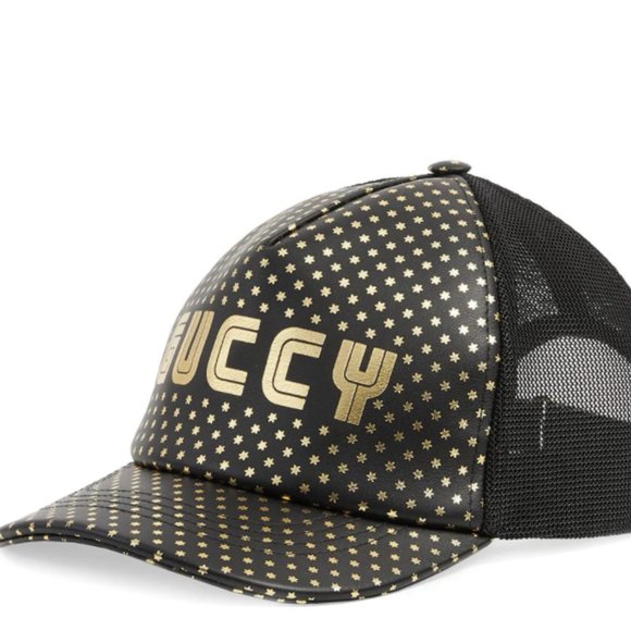 GUCCI Moons Rap 'Guccy' Logo Star Baseball Cap (L) - Picture 1 of 13